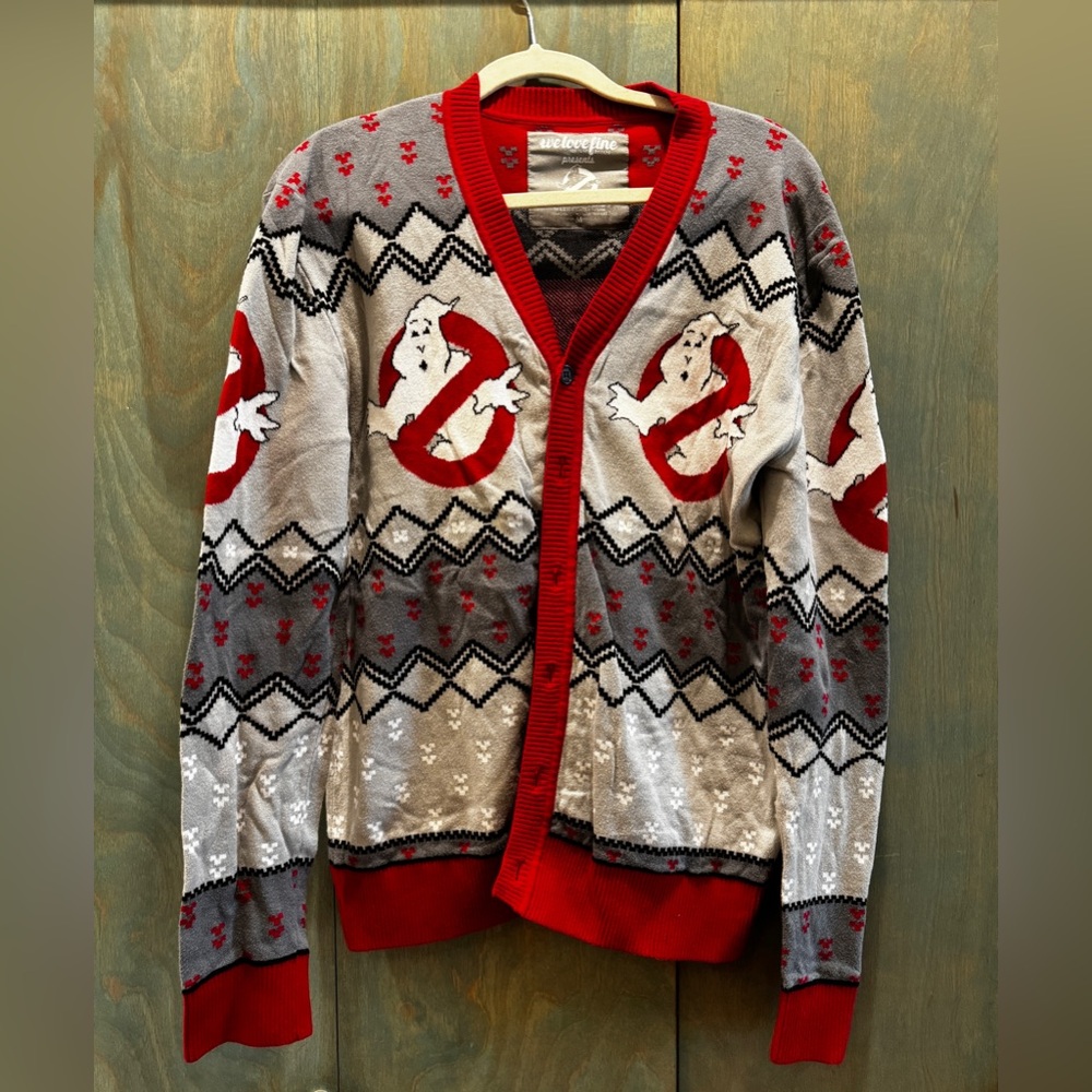 Ghostbusters cardigan